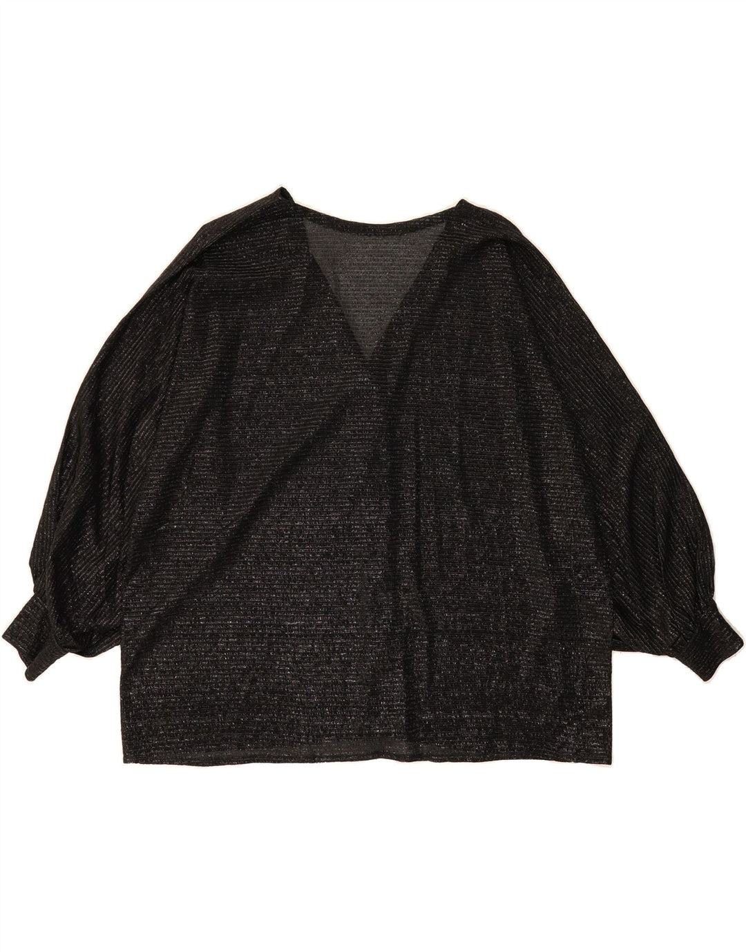 VINTAGE Womens Shirt Blouse UK 20 2XL Black Vintage Vintage and Second-Hand Vintage from Messina Hembry 