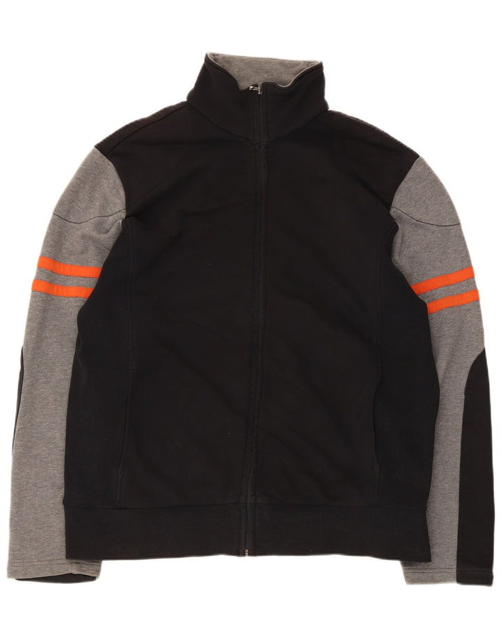 Hugo Boss Træningsdragt til mænd Top jakke 2XL Sort Colourblock Bomuld