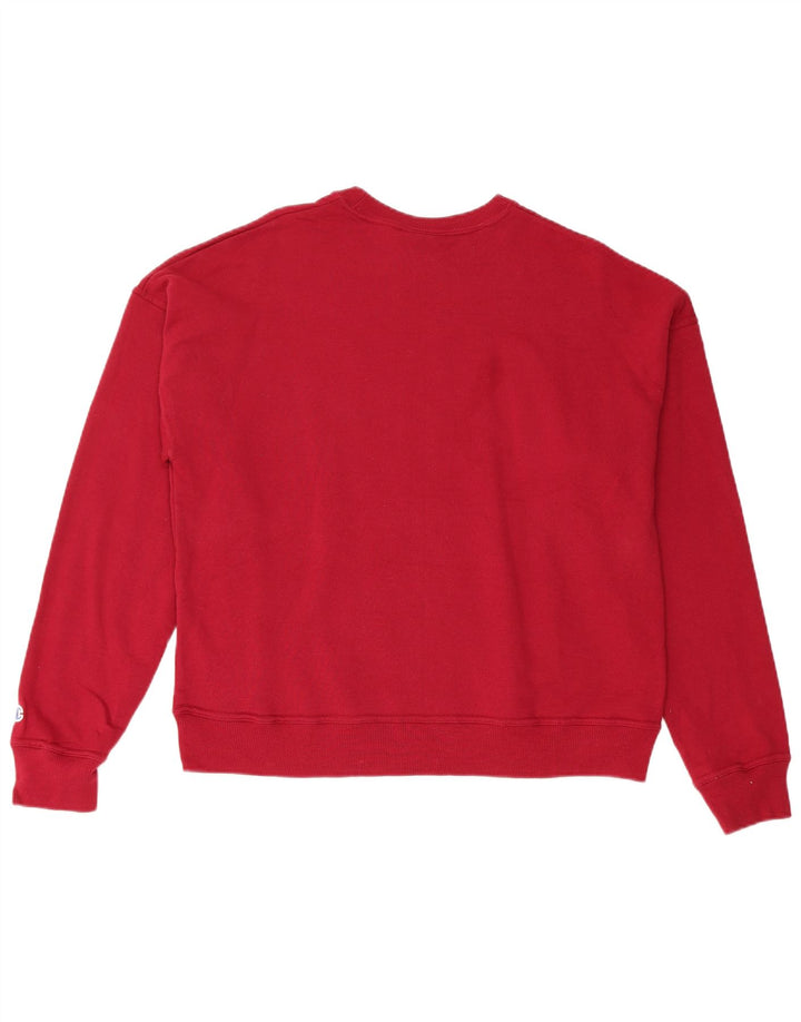 CHAMPION Herre Sweatshirt Jumper Medium Bourgogne Bomuld