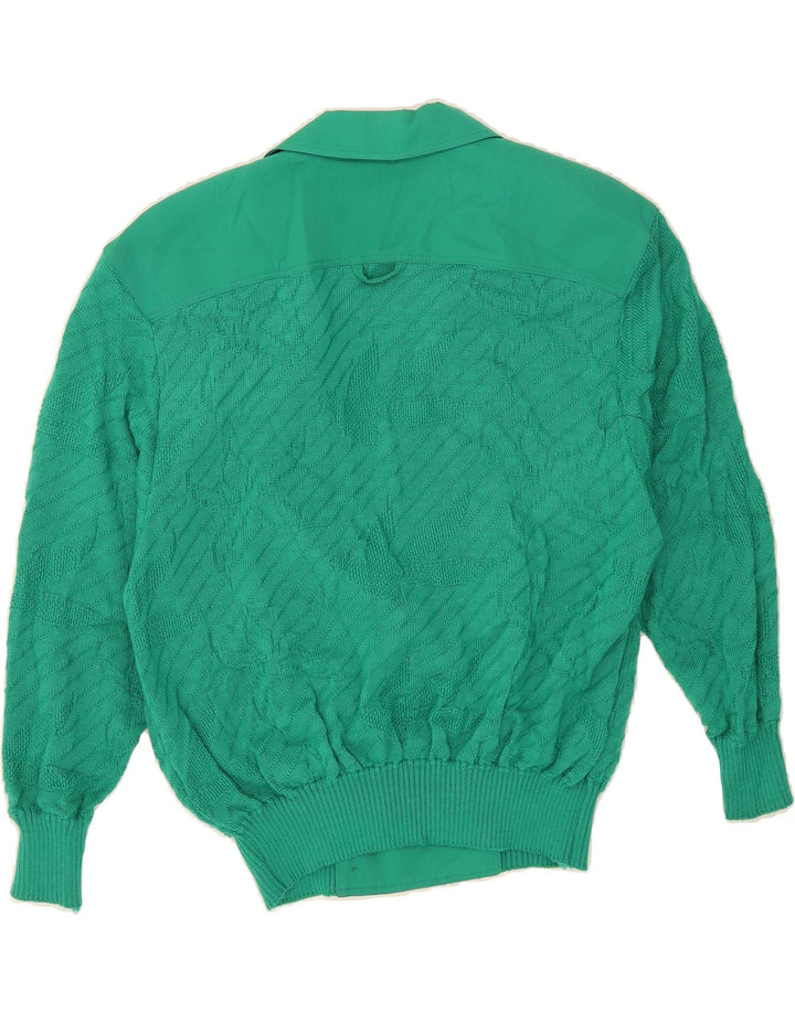ZARA Womens Cardigan Sweater UK 16 Large Green Vintage Zara and Second-Hand Zara from Messina Hembry 