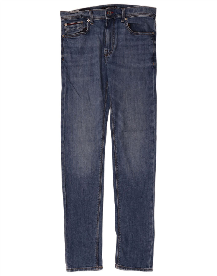 Tommy Hilfiger Dame Bleecker Slim Jeans W30 L32 Blå Bomuld