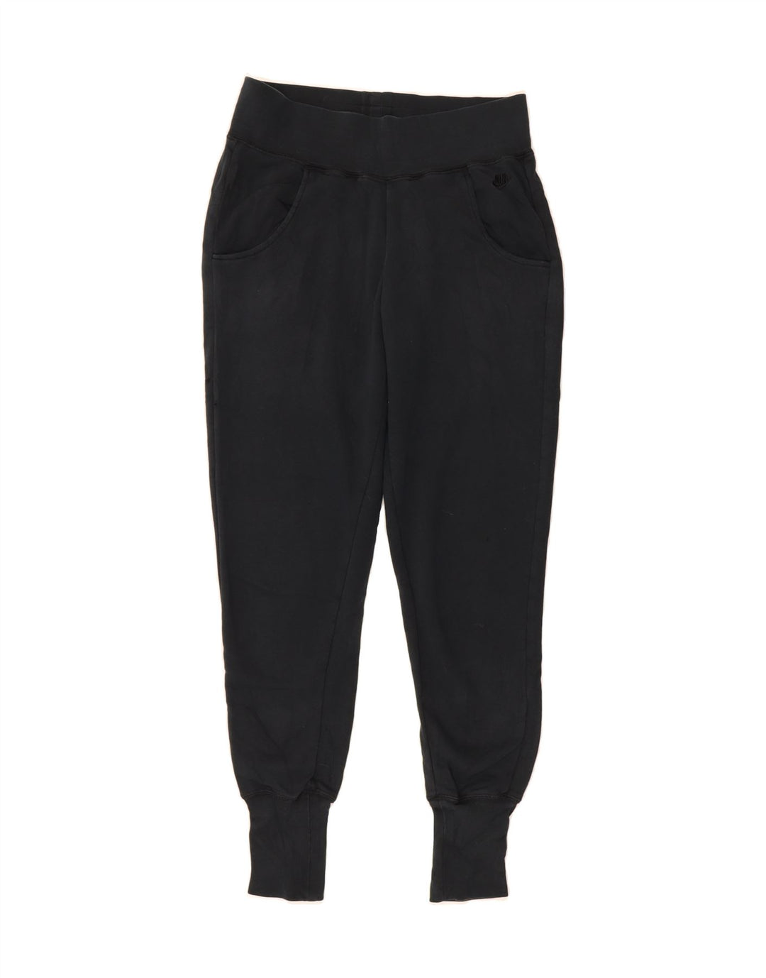 NIKE Womens Tracksuit Trousers Joggers UK 10 Small  Navy Blue Vintage Nike and Second-Hand Nike from Messina Hembry 