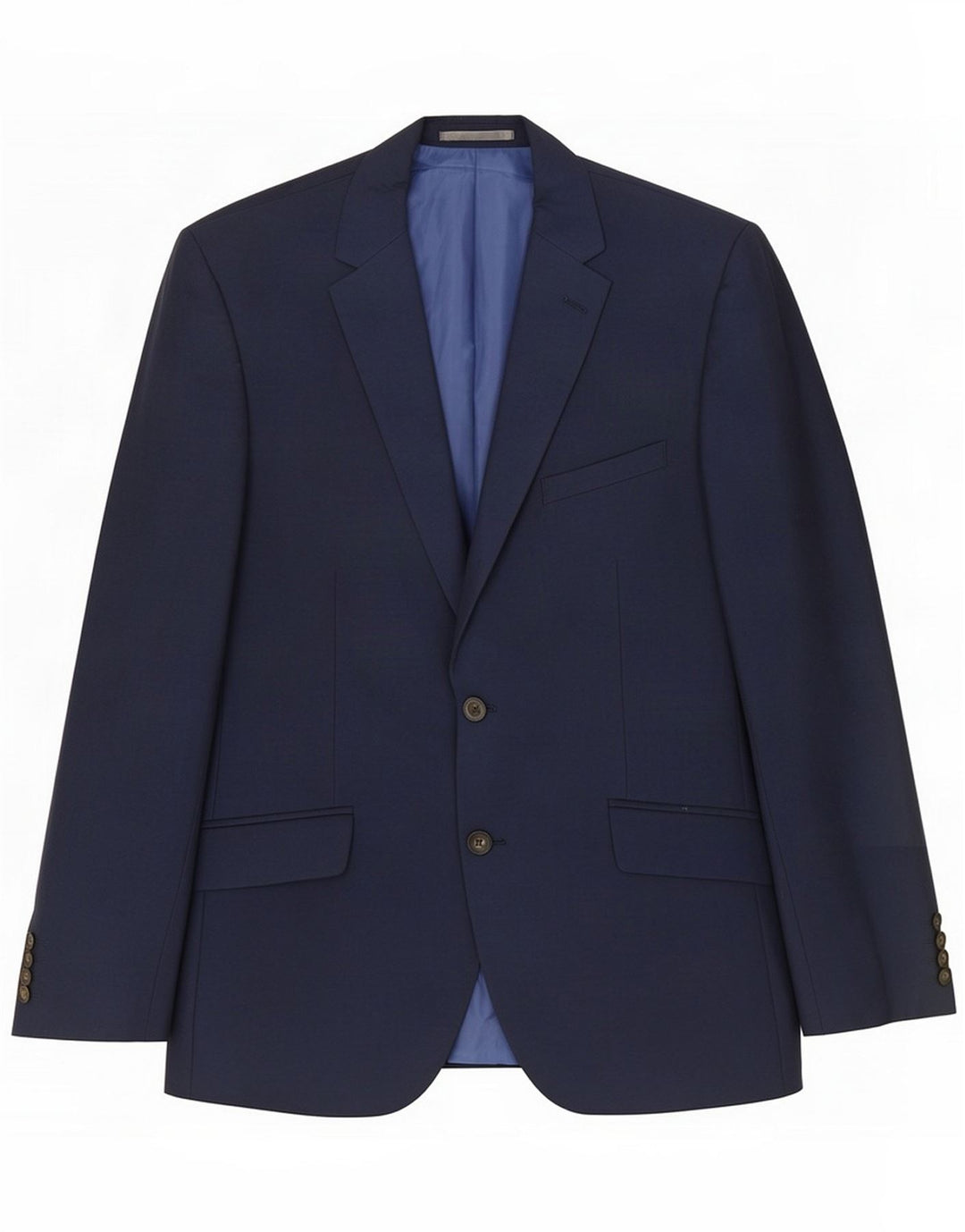 Marks & Spencer Herre 2-knaps blazerjakke UK 40 Medium Navy Blue