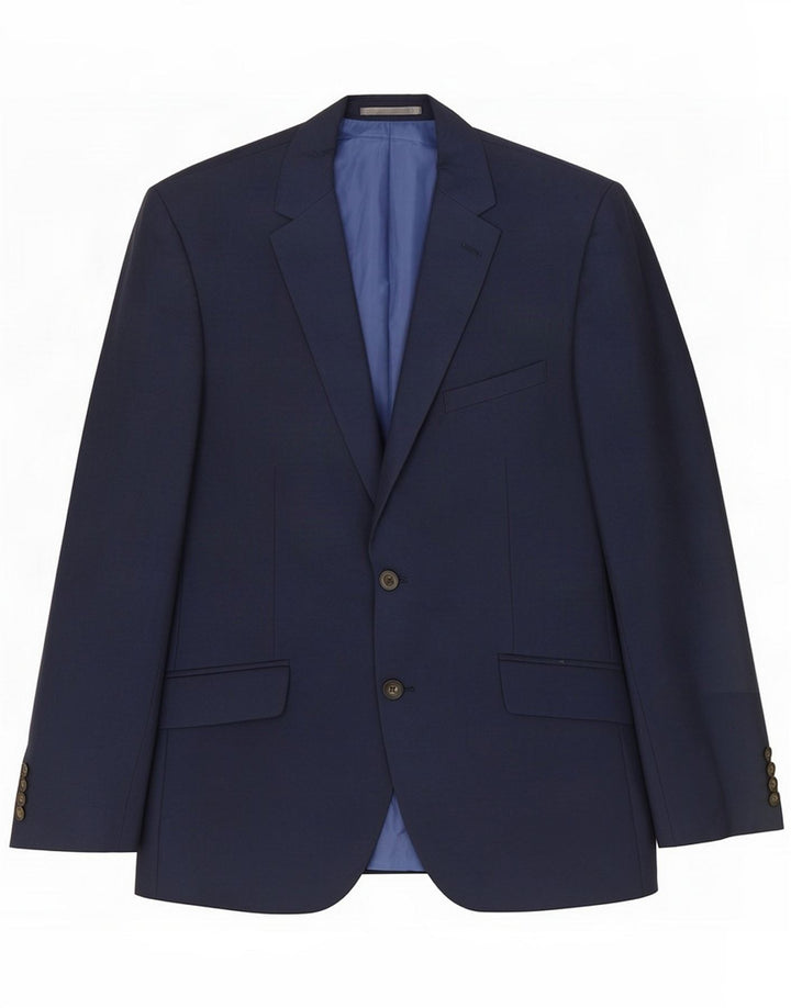 Marks & Spencer Herre 2-knaps blazerjakke UK 40 Medium Navy Blue