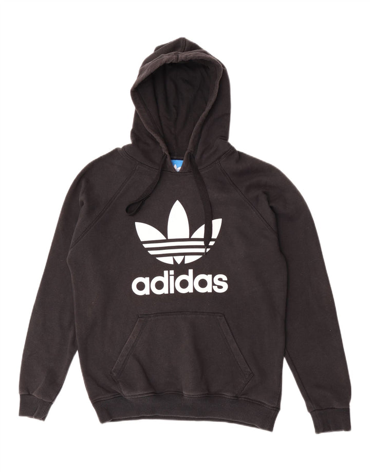 Adidas Grafisk hættetrøje til mænd mellem sort bomuld