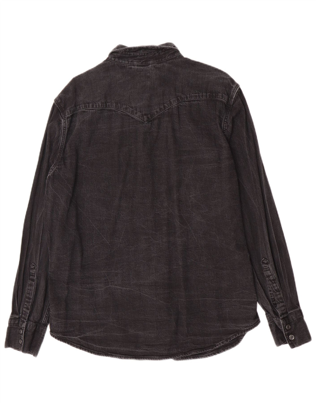 Levi's Standard denimskjorte til mænd, stor grå bomuld