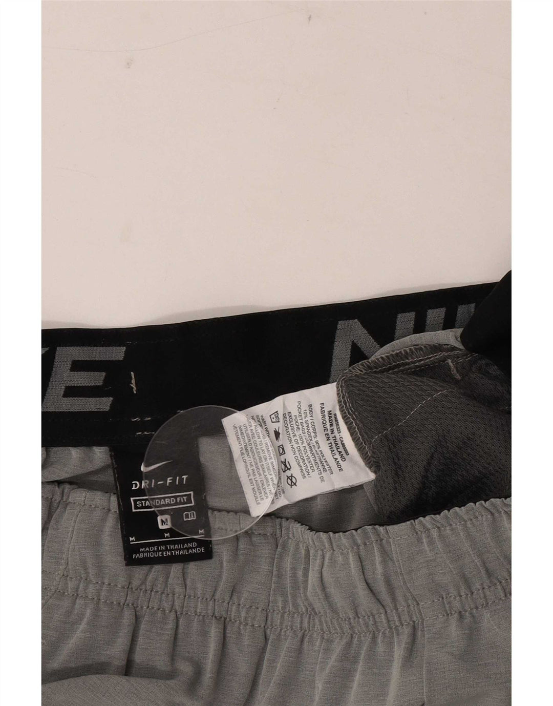 Nike Herre Dri Fit Standard Fit Sportsshorts Medium Grå Colourblock