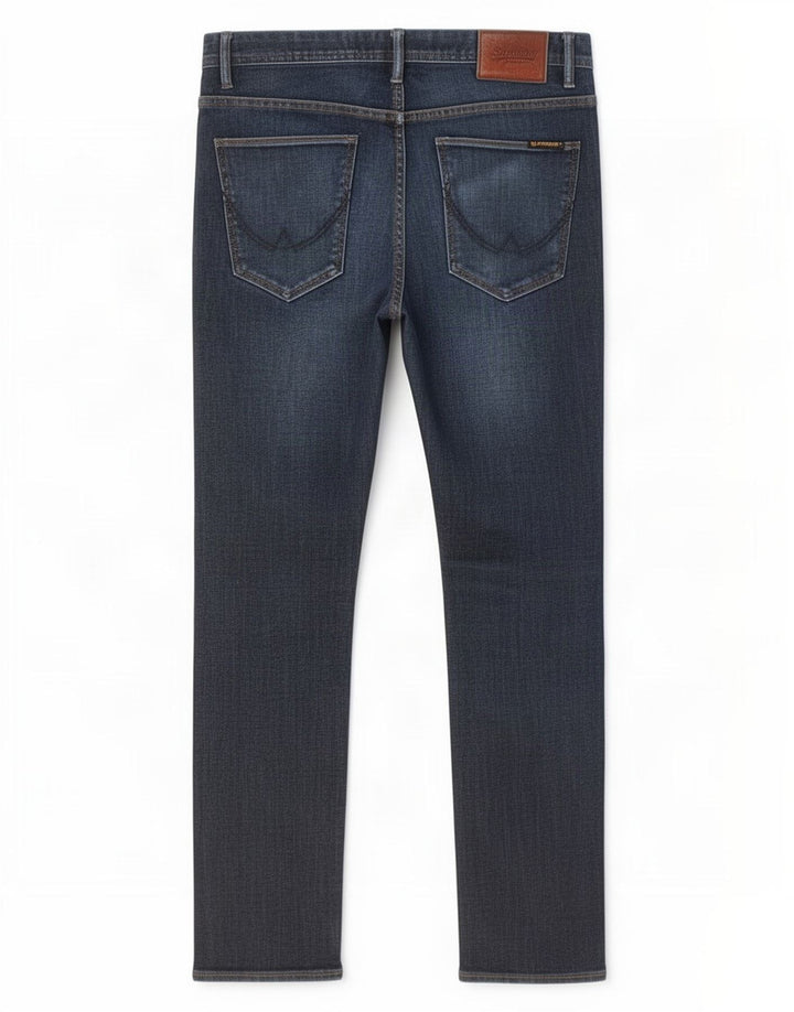 Superdry Slim Jeans til mænd W32 L30 blå bomuld