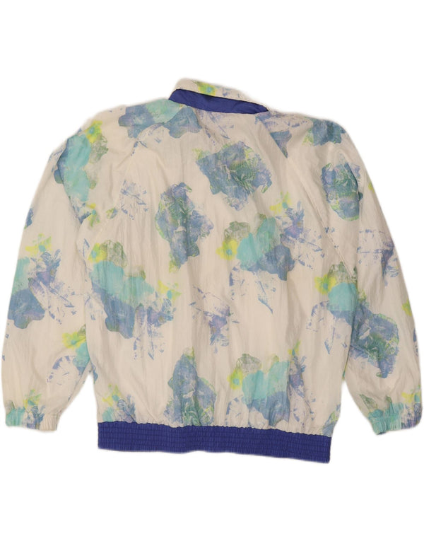 SERGIO TACCHINI Womens Oversized Tracksuit Top Jacket IT 48 XL White