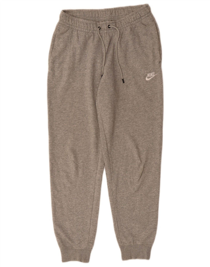Nike træningsdragt bukser til mænd, joggers, små grå flækkede bomuld