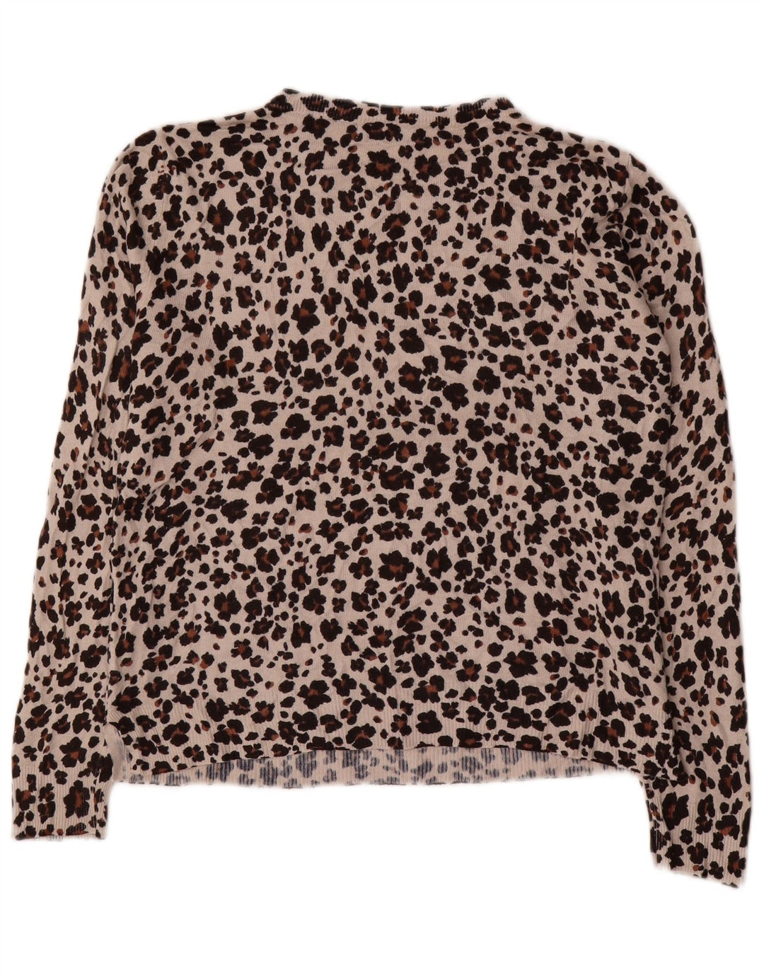 Marks & Spencer Dame sweater med rund hals DK 14 Medium Brun