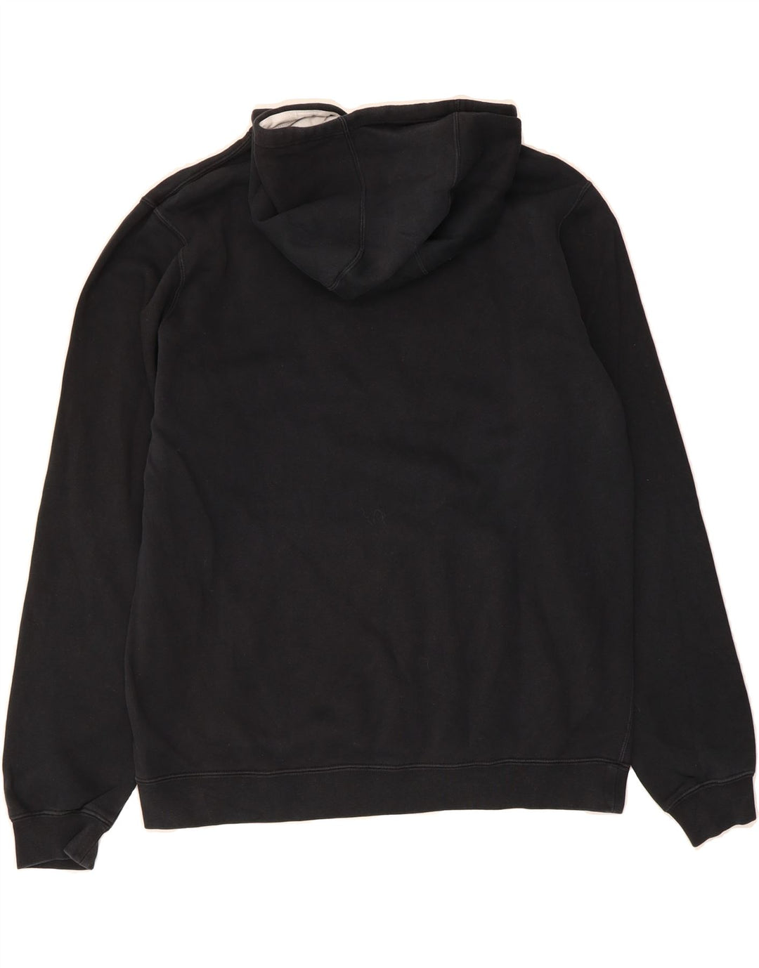 NIKE Mens Graphic Hoodie Jumper Large Black Cotton Vintage Nike and Second-Hand Nike from Messina Hembry 