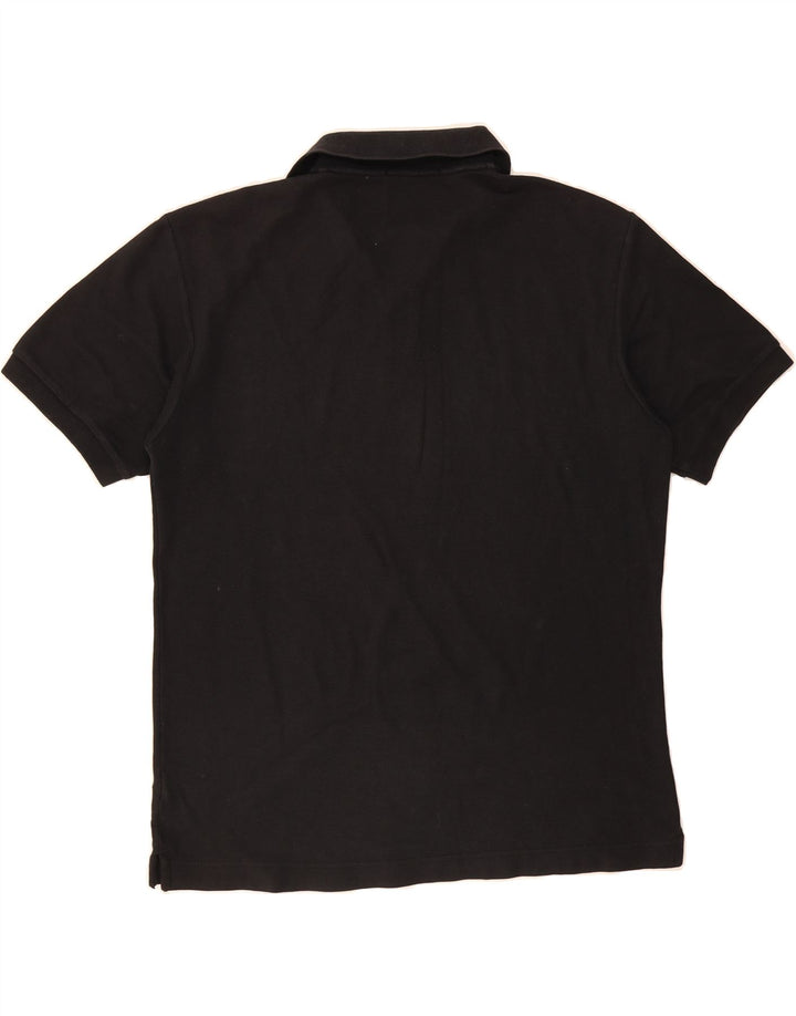 FILA Mens Polo Shirt IT 50 Medium Black Cotton Vintage Fila and Second-Hand Fila from Messina Hembry 