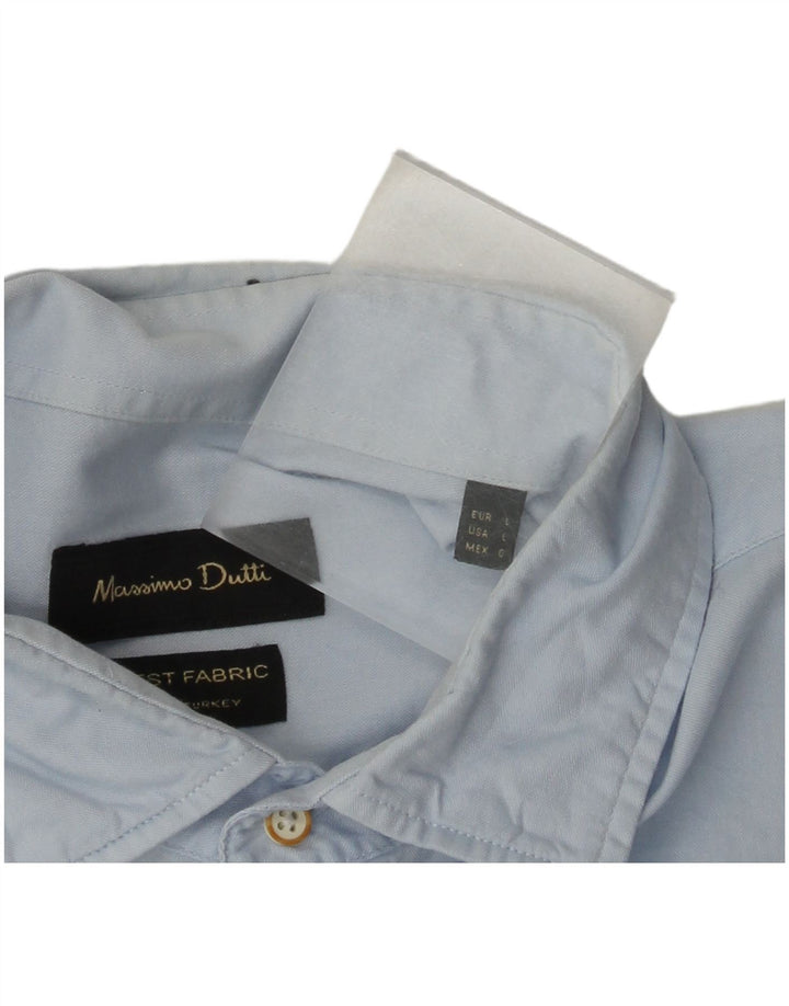 Massimo Dutti Herreskjorte Stor Blå