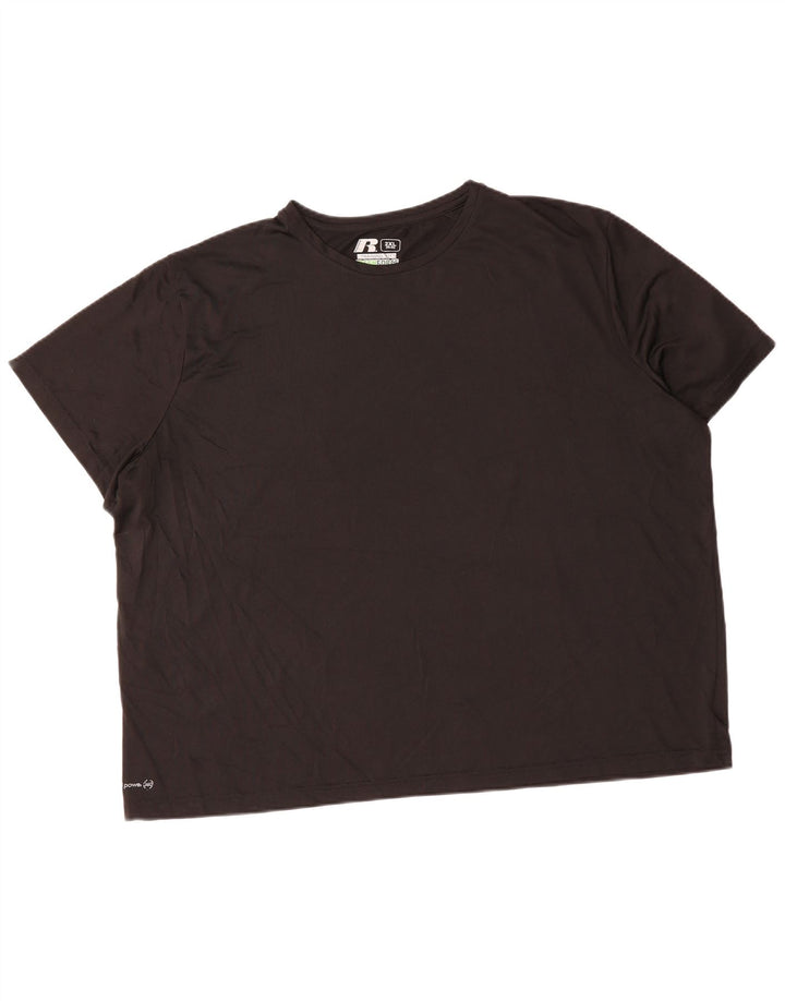 Russell Athletic Herre T-Shirt 2XL Sort Polyester
