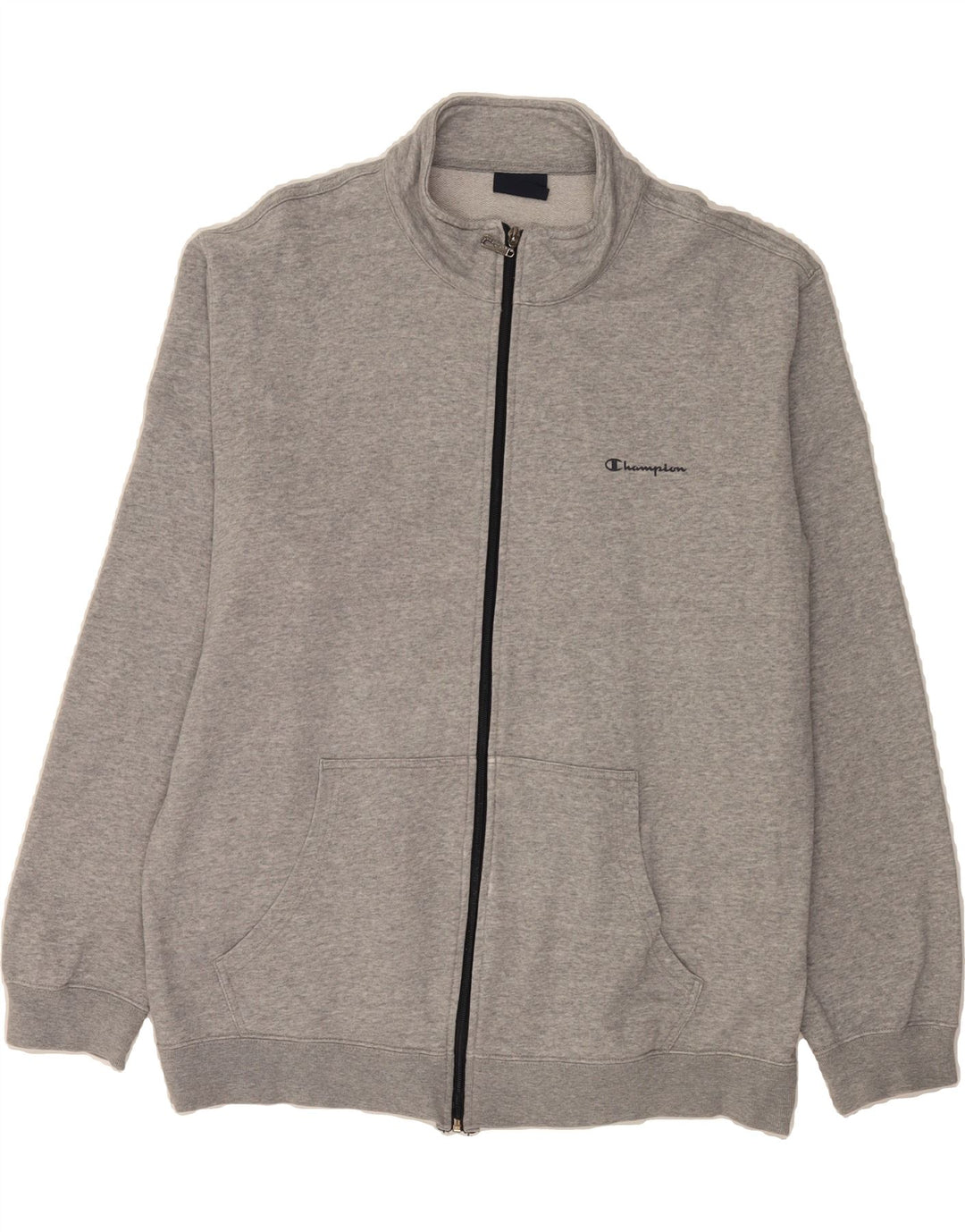 CHAMPION Mens Tracksuit Top Jacket 2XL Grey Vintage Champion and Second-Hand Champion from Messina Hembry 