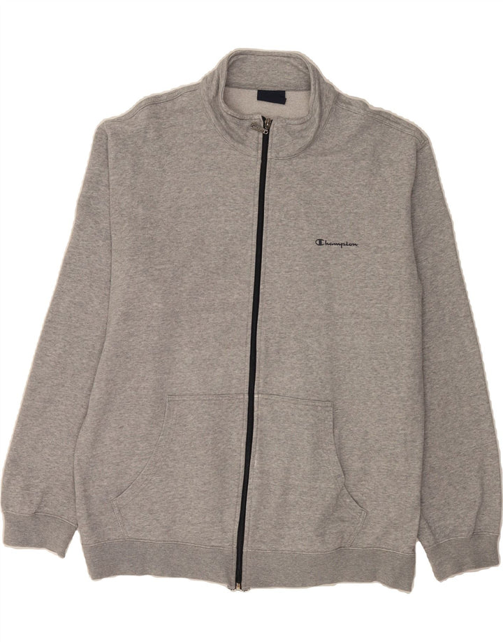 CHAMPION Mens Tracksuit Top Jacket 2XL Grey Vintage Champion and Second-Hand Champion from Messina Hembry 