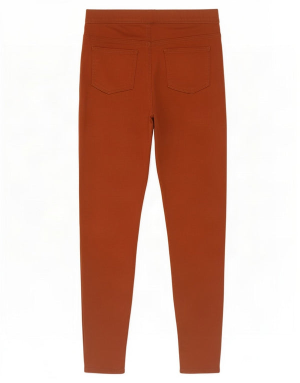 Marks & Spencer Dame Jegging Jeans UK 14 Large W30 L30 Brun Bomuld