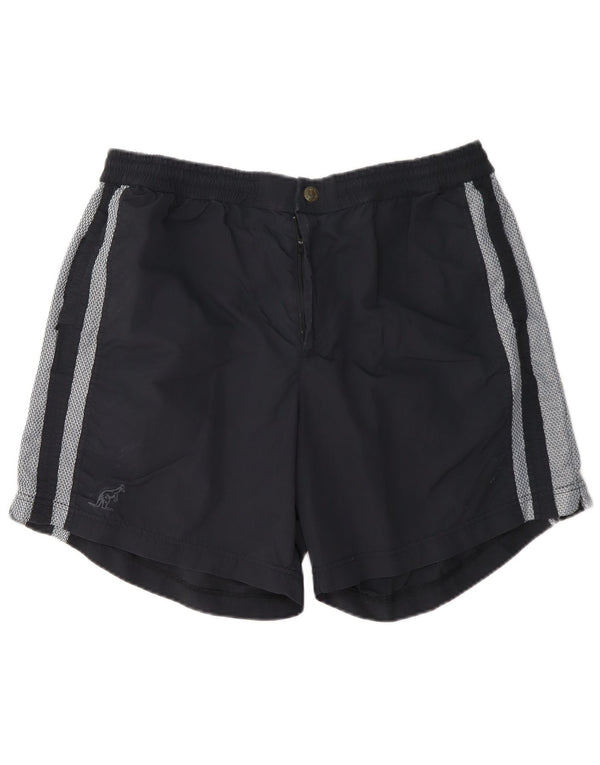 AUSTRALIAN L'ALPINA Sportshorts til mænd IT 58 XL Navy Blue Colourblock