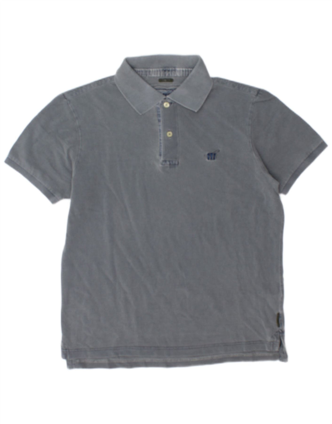Henry Cottons Herre Slim Fit Polo Shirt Medium Grey Bomuld