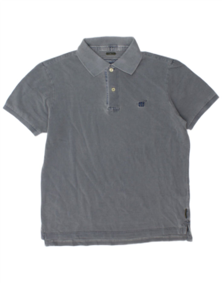 Henry Cottons Herre Slim Fit Polo Shirt Medium Grey Bomuld
