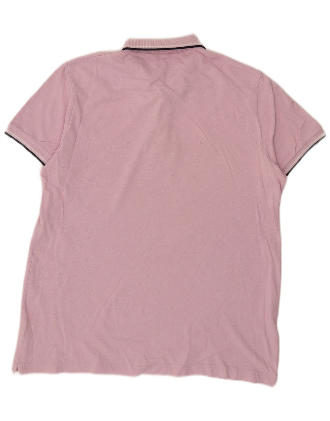 French Connection Herre Regular Fit Polo Shirt Medium Pink Bomuld
