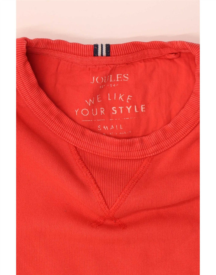 Joules Herre Sweatshirt Jumper Lille Orange Bomuld