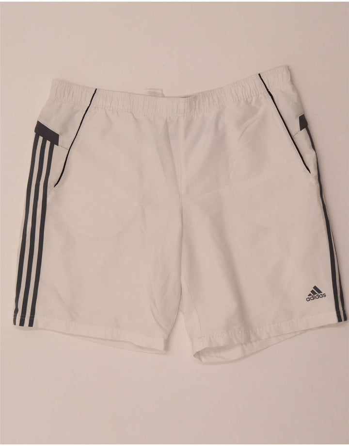 Adidas Herre Climacool Sport Shorts 2XL Hvid Polyester