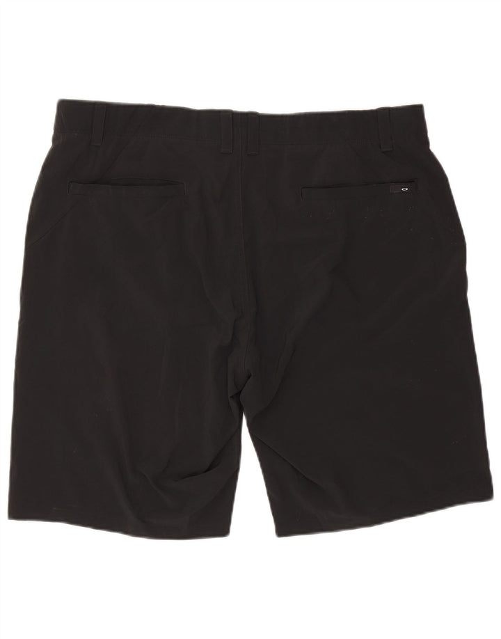 Oakley Herre Regular Fit Chino Shorts W40 XL Sort Polyester