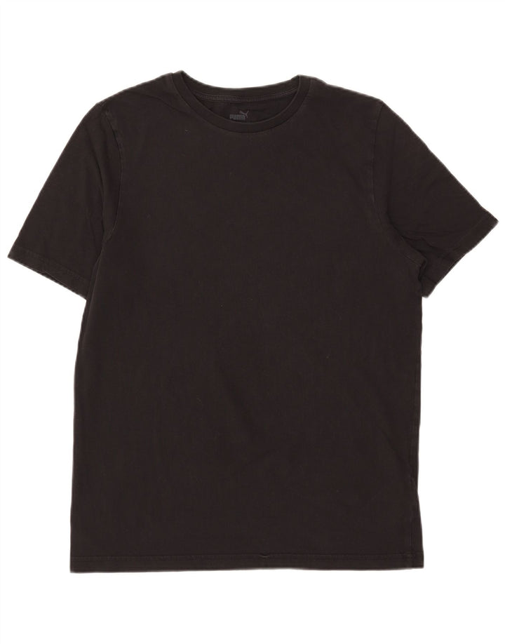 PUMA T-shirt top mellem sort bomuld til mænd