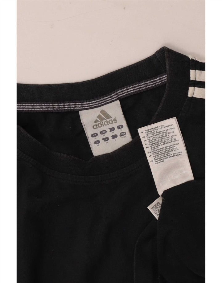 Adidas Herre Top Langærmet Medium Sort Bomuld