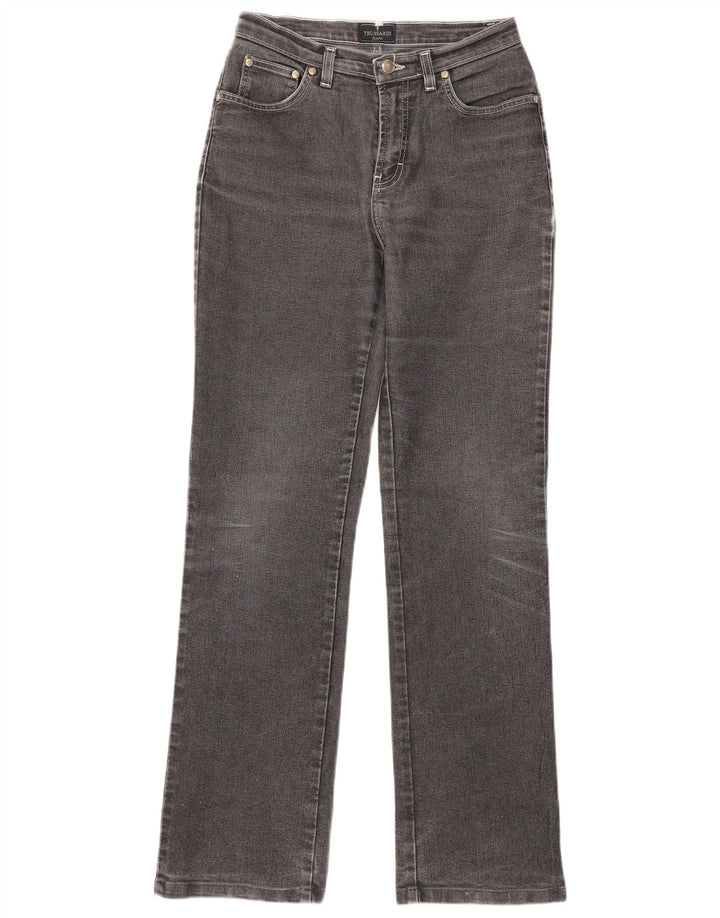 TRUSSARDI Lige jeans til kvinder W27 L32 Grå