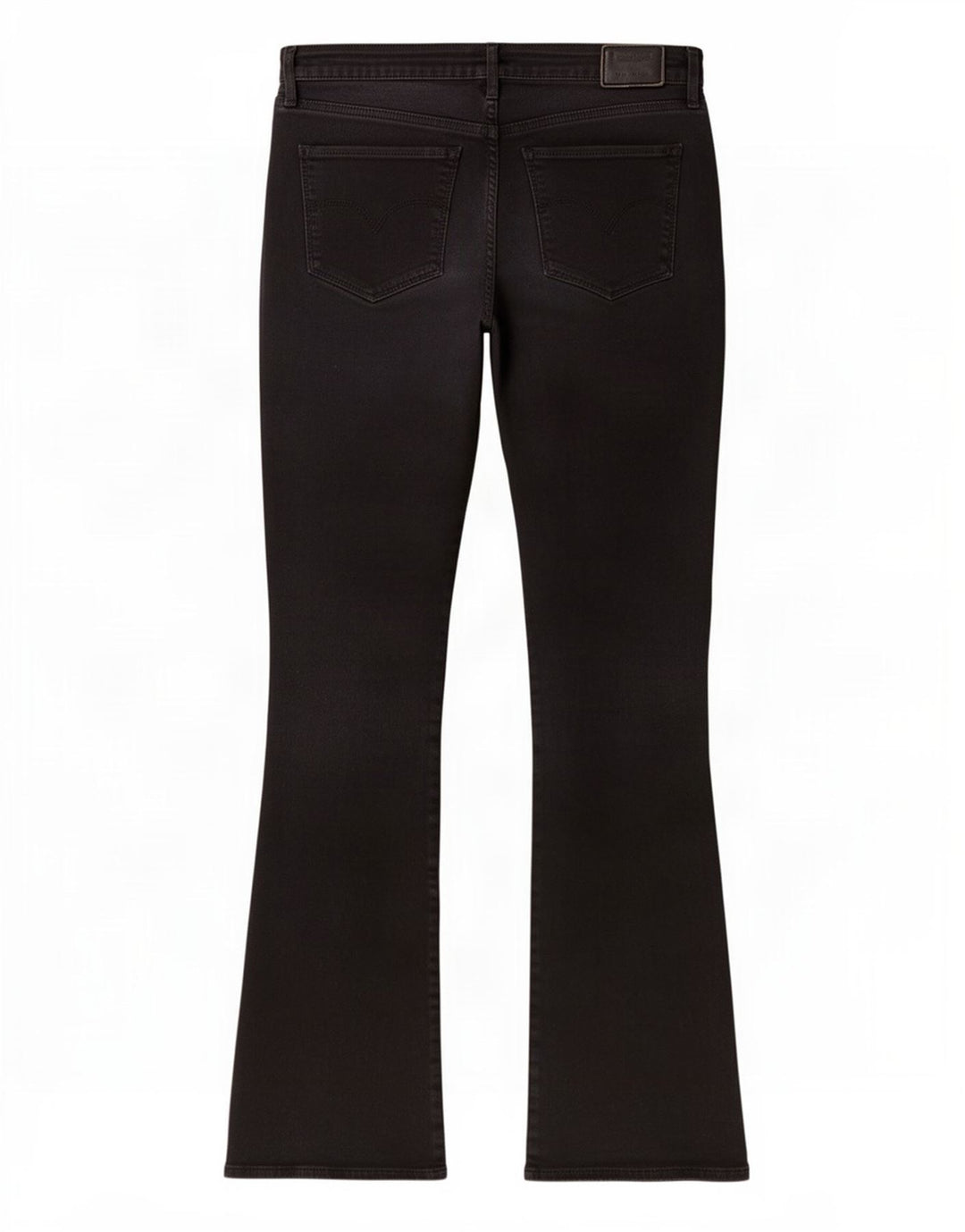 Levi's Dame 715 Bootcut Jeans W32 L30 Sort Bomuld