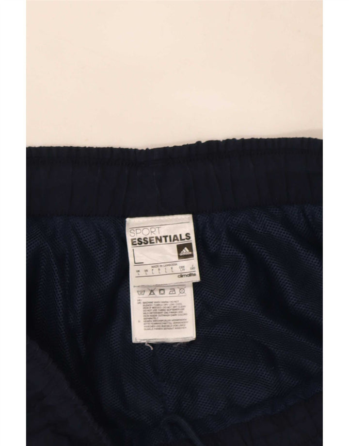 Adidas Herre Climalite Sportshorts store marineblå polyester