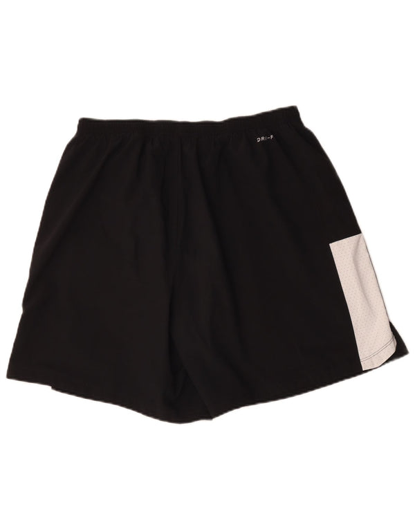 Adidas Herre Dri Fit Sportshorts XL Sort Colourblock Polyester