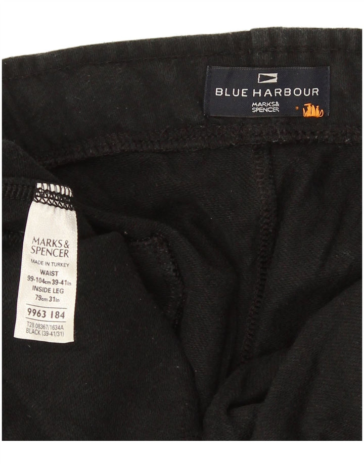 Marks & Spencer Herre Blue Harbor træningsdragt bukser XL sort bomuld