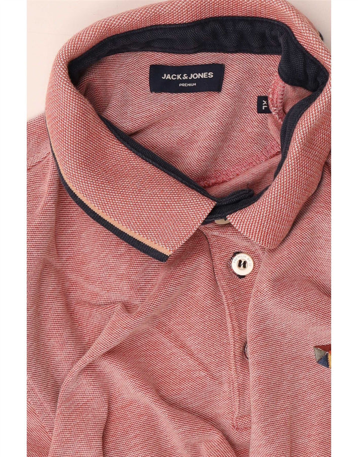 Jack & Jones herre poloshirt XL Rød