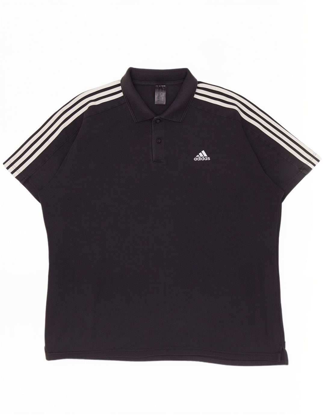 Adidas Polo Shirt til mænd 2XL sort bomuld