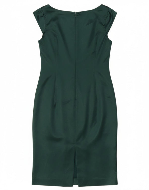 Coast Womens Sheath Dress UK 16 Large Green Acetate
