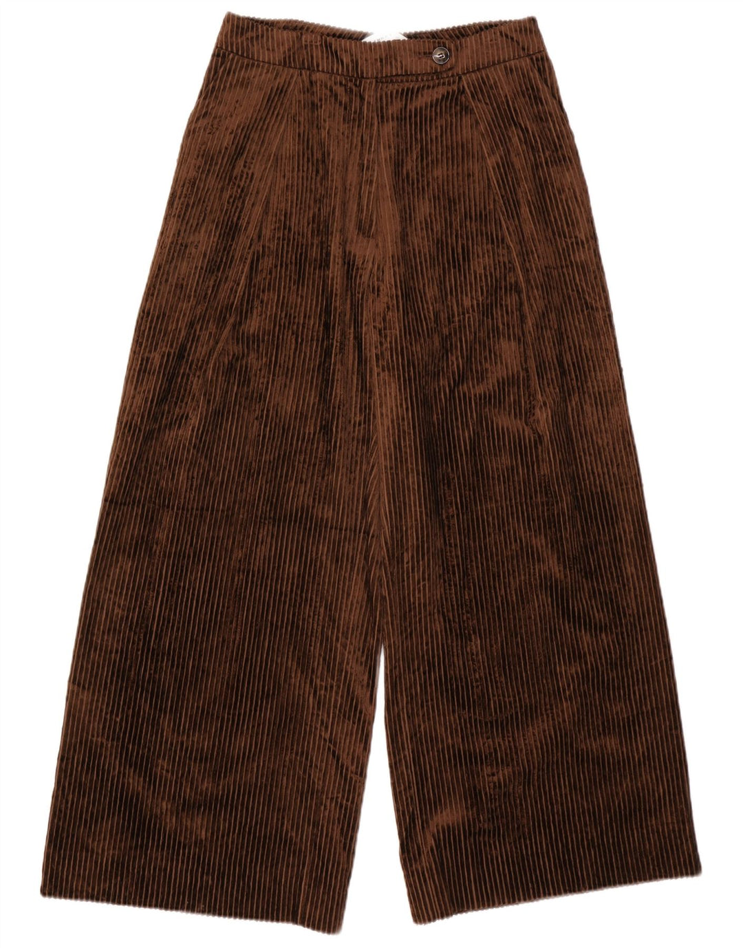 EMMA & GAIA Damefløjl 2-delt jakkesæt IT 44 Medium W28 L28 Brun