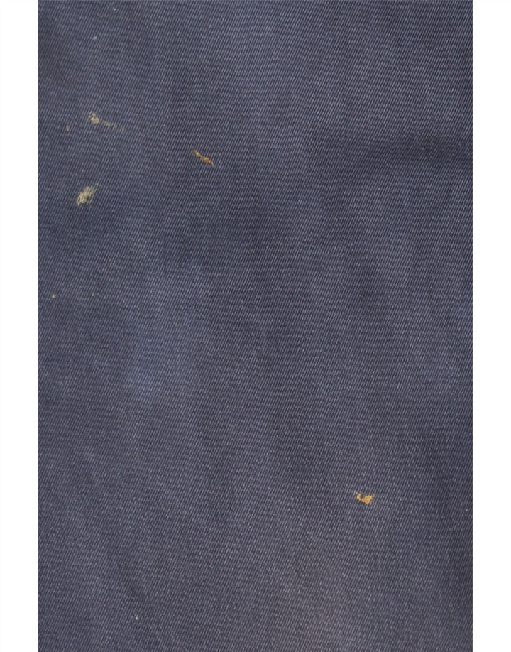 DOCKERS Straight Chino-bukser til mænd W38 L30 Marineblå bomuld