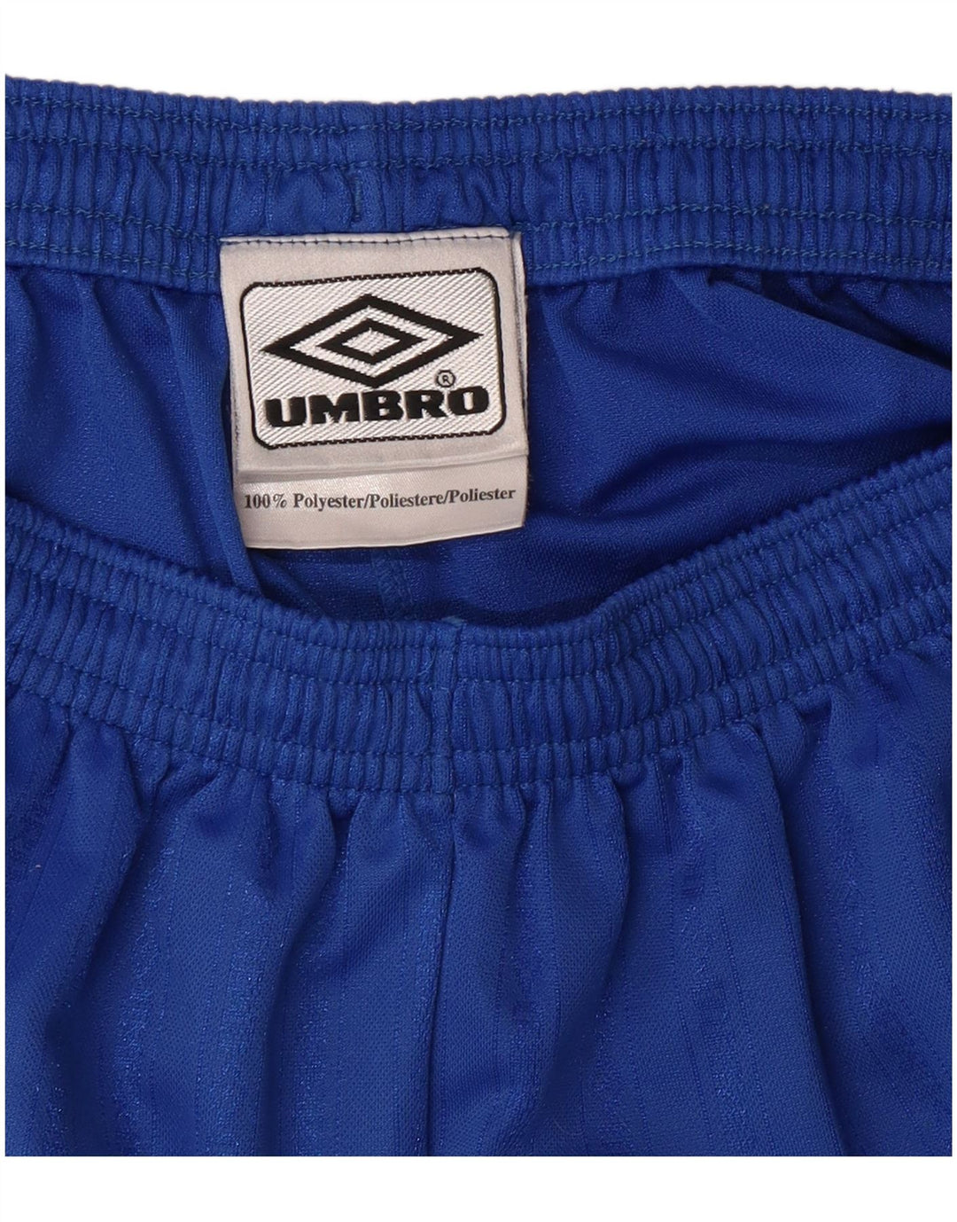 UMBRO Sportshorts til mænd Large Blue Polyester