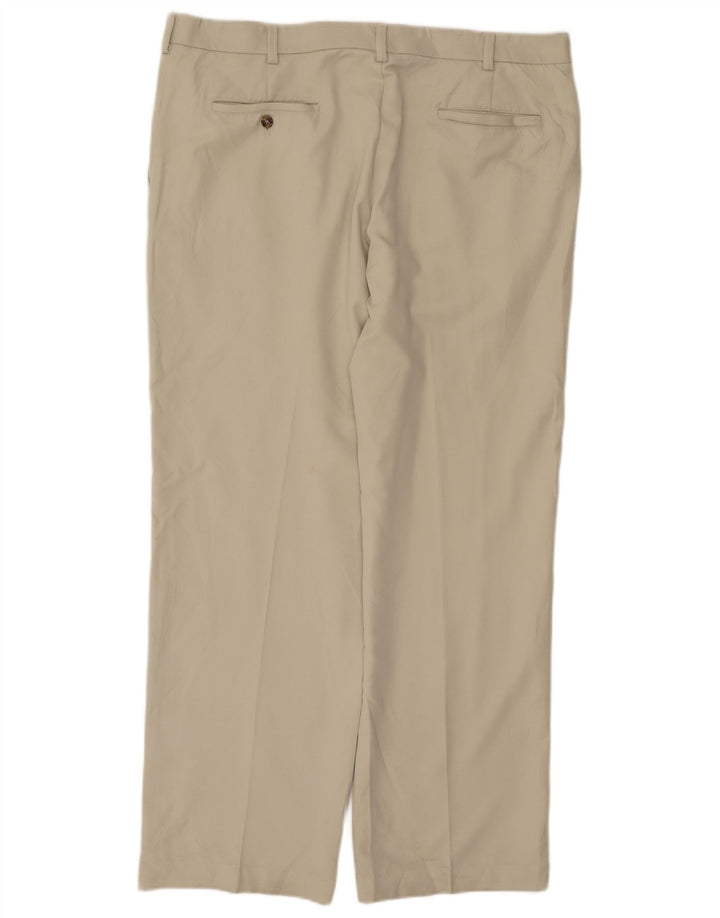 Izod Lige Chino-bukser til mænd W36 L32 Off White polyester