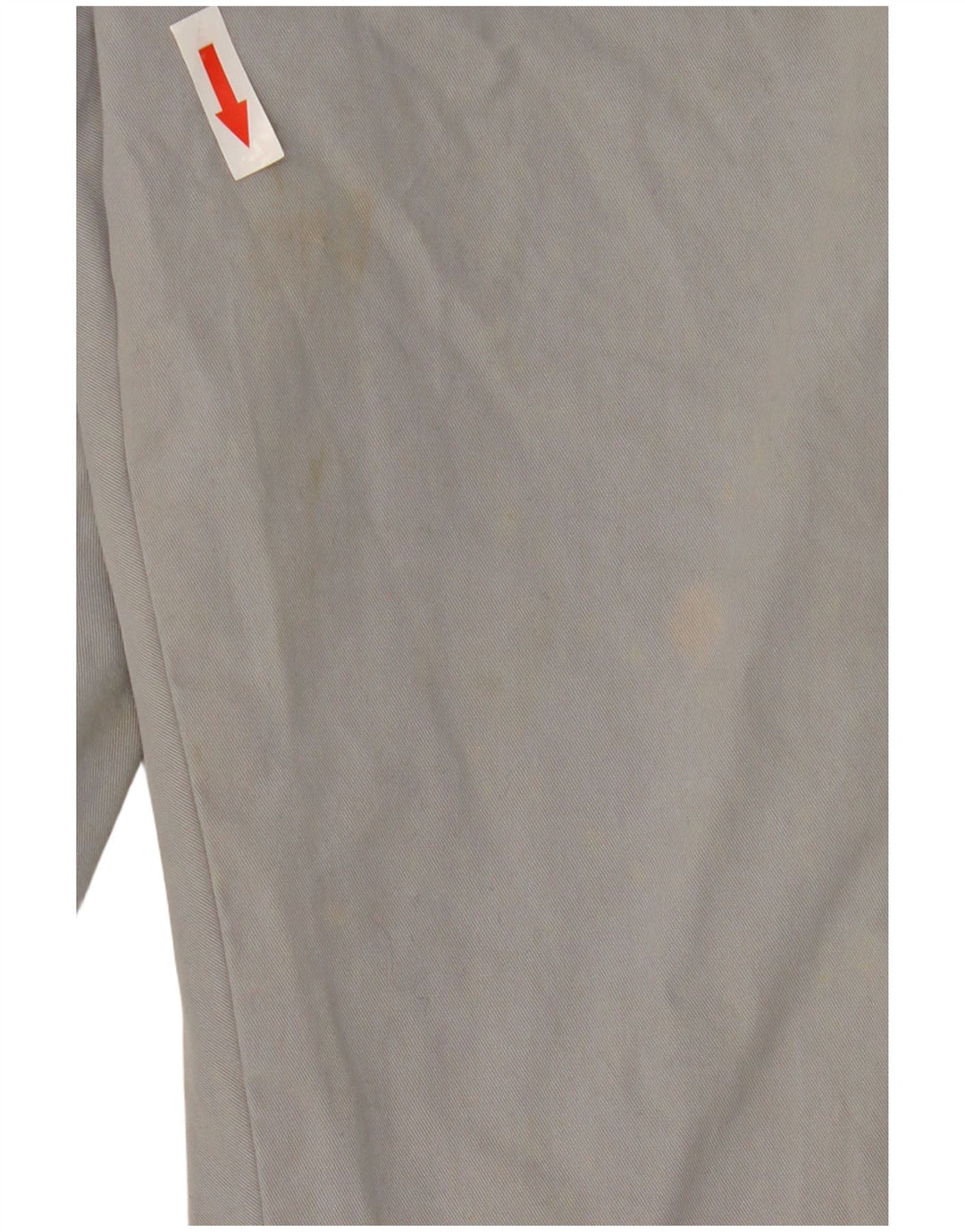 Ted Baker Straight Chino-bukser til mænd W36 L31 Grå bomuld
