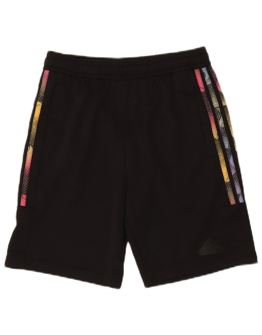 ADIDAS Pige Sportshorts 13-14 År W28 L8 Sort Polyester