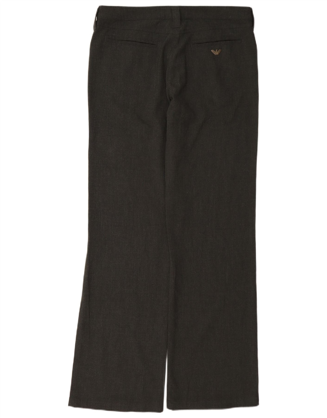 Armani Dame Bootcut Casual Bukser W30 L33 Grå Polyester