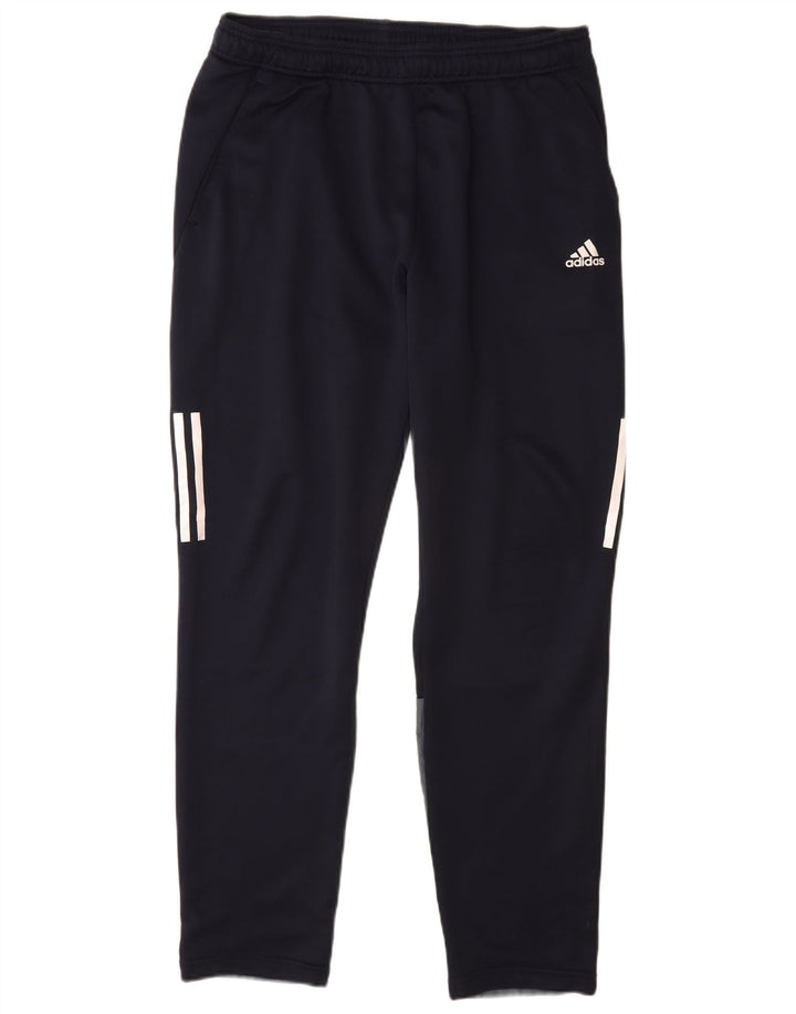 Adidas Træningsdragt bukser til mænd Large Navy Blue Colourblock Polyester