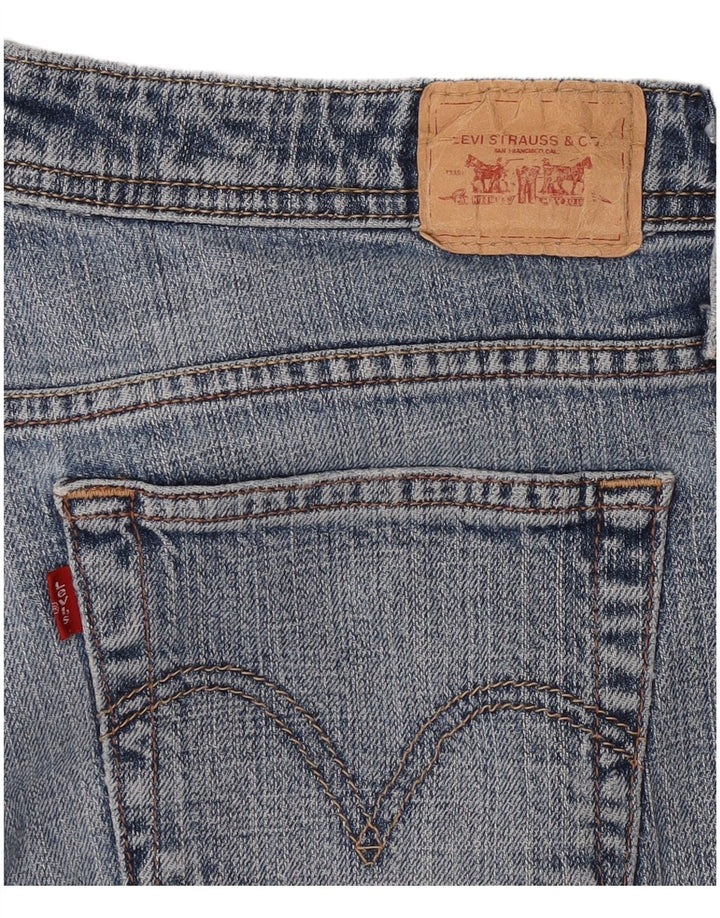 Levi's Dame 518 Skinny Jeans W32 L31 Blå