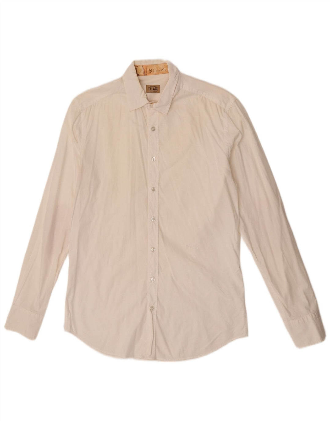 ALVIERO MARTINI Herreskjorte Medium White Colourblock