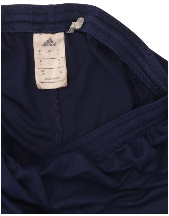 Adidas Sportsshorts til mænd store marineblå polyester